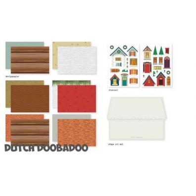 Dutch Doobadoo Crafty kit Christmas Scene