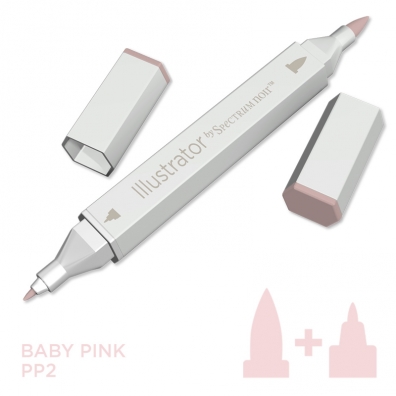 Illustrator Alcohol Marker - Baby Pink