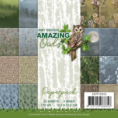 Paperpack - Amy Design. -  Amazing Owls