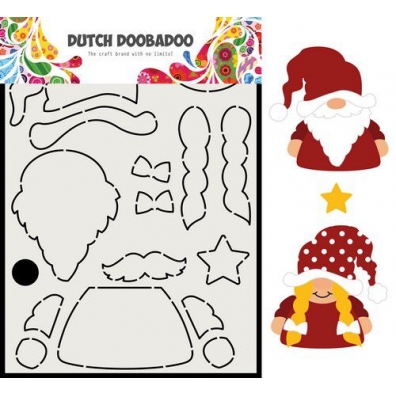 Dutch Doobadoo Card Art Built Up Gnome