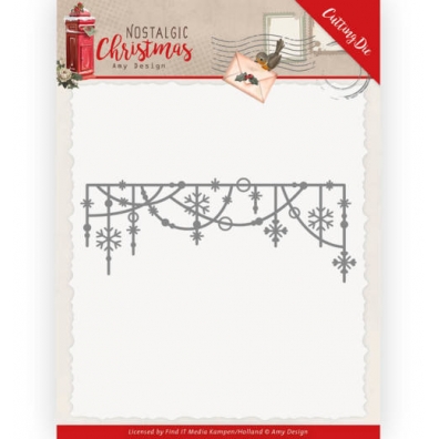 Die - Nostalgic Christmas - Amy Design - Hanging Snowflakes