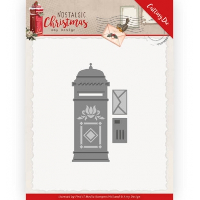 Die - Nostalgic Christmas - Amy Design - Mailbox