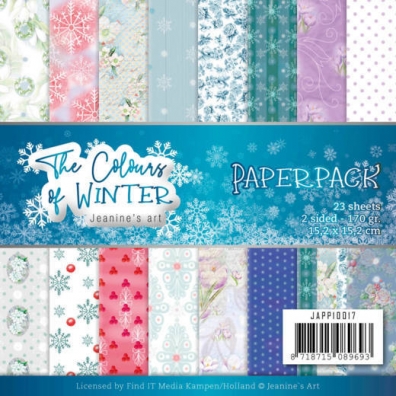 Paperback - The Colours of Winter - Jeanine's Art