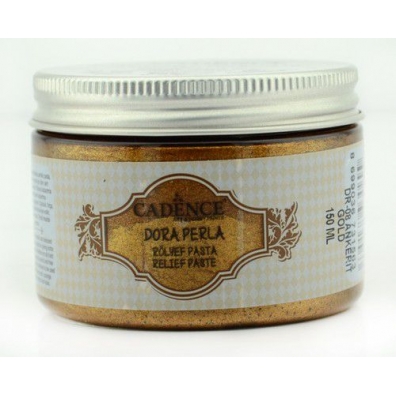 Cadence Dora Perla Metallic Relief Pasta - Ankerit Gold