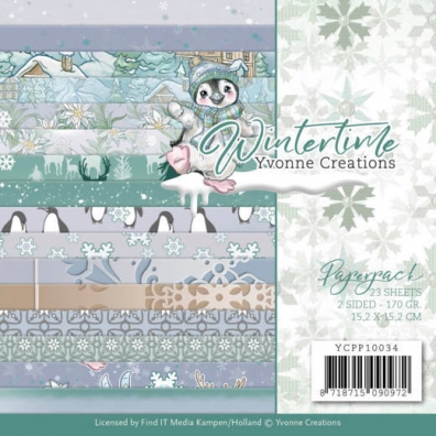 Paperpack - Wintertime -  Yvonne Creations 