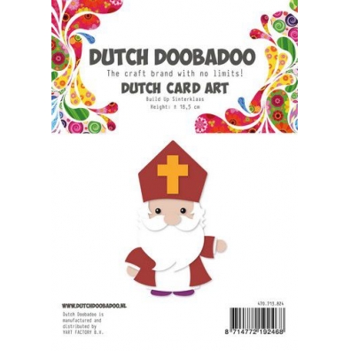 Dutch Doobadoo Card Art Built up Sinterklaas