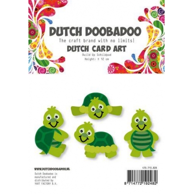 Dutch Doobadoo Card Art Build Up Schildpad A5