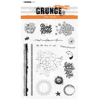 Studio Light Clear Stamp Grunge Collections nr 502