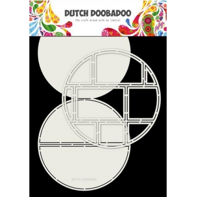 Dutch Doobadoo Cart Art Easel card Cirkel 2 stuks A4