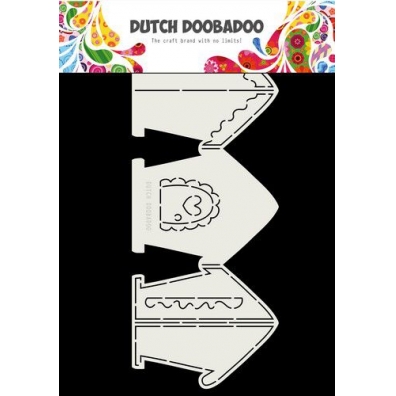 Dutch Doobadoo Card Art Gingerbread House A4