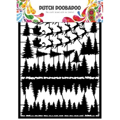 Dutch Doobadoo Dutch Paper Art A5 Santa