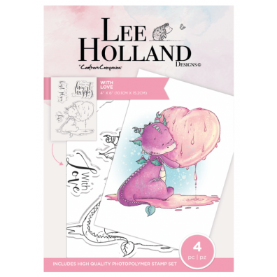Lee Holland - Clearstamp - With Love