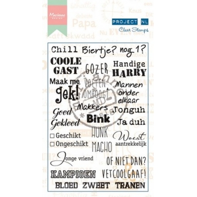 Marianne Desgin Clear Stamps - Project NL