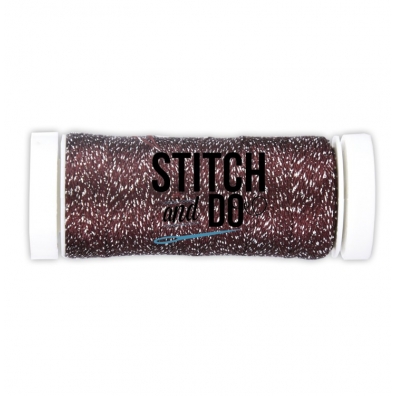 Stitch and Do Sparkles Embroidery Thread - Burgundy