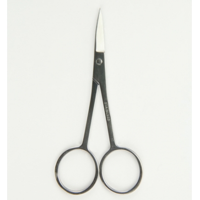 Stainless steel scissors straight tip