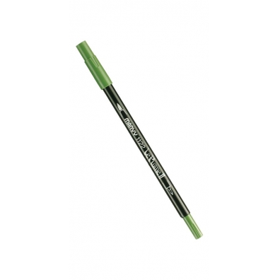 Dual Brush Pen - Olive green nr 15