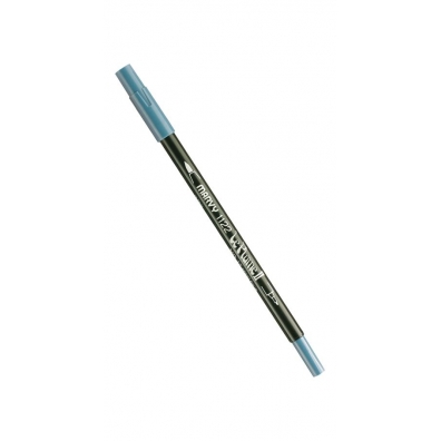 Dual Brush Pen - Steel Blue nr 17