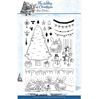 Clearstamp - Amy Design - The Feeling of Christmas 