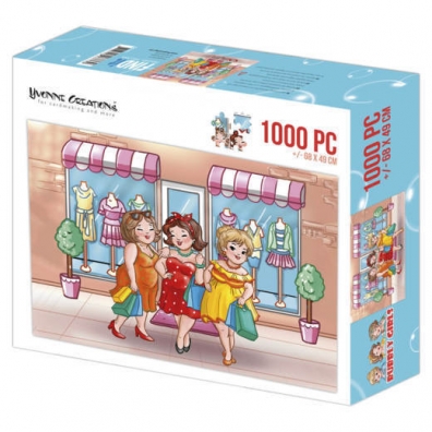 Puzzle 1000 pc - Yvonne Creations - Shopping 001