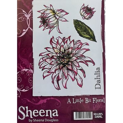 Stamp - Sheena - A little Bit Floral - Dahlia