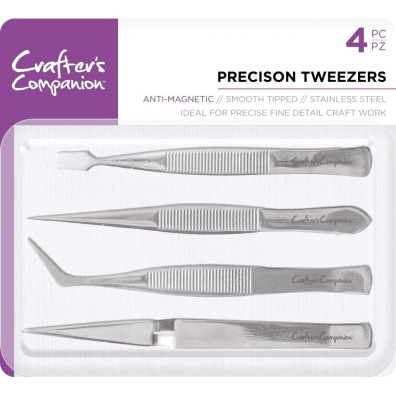 CC - Precision Tweezers - 4 stuks 
