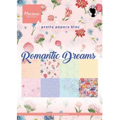 Marianne Design paperpad Romantic Dreams A5