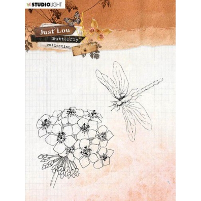 Studio Light clear Stamp Butterfly Collection nr 15