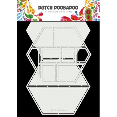 Dutch Doobadoo Dutch Card Art Easel Card Hexagon 2 stuks