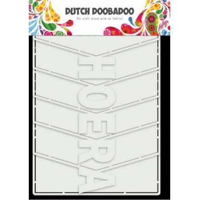 Dutch Doobadoo Dutch Card Art Hoera Album 6 stuks