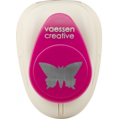 Vaessen Creative - Figuurpons vlinder 3 medium